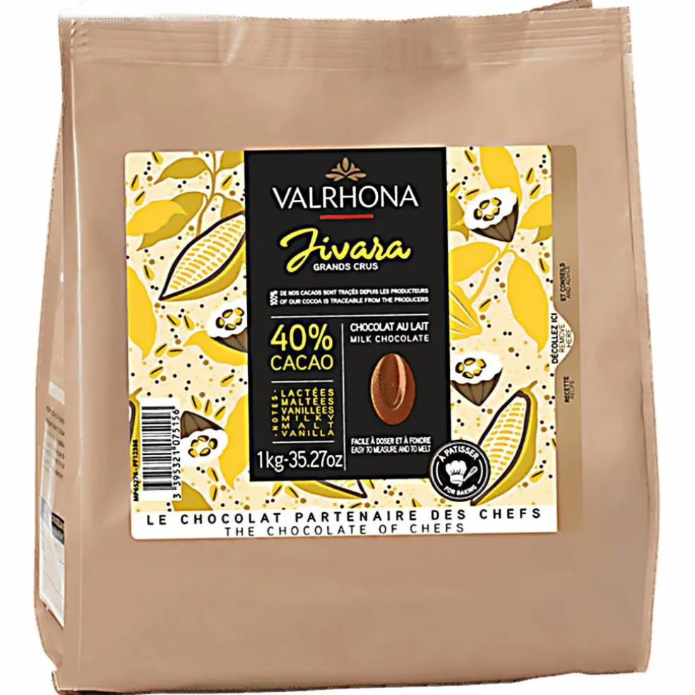 Jivara melkesjokolade 40%, 1 kg