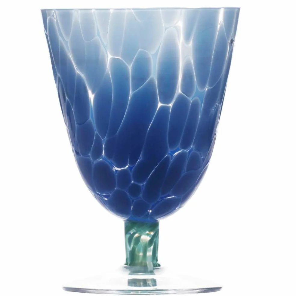 Jubalong vinglass 26 cl, blå