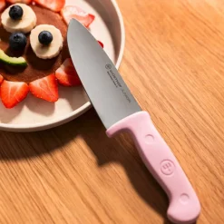 Junior kokkekniv 10 cm, rosa