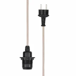 Kabel til utendørsbelysning 5 meter, hvit