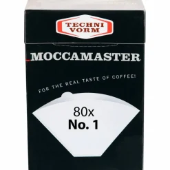 Kaffefilter størrelse 1x1 80 stk