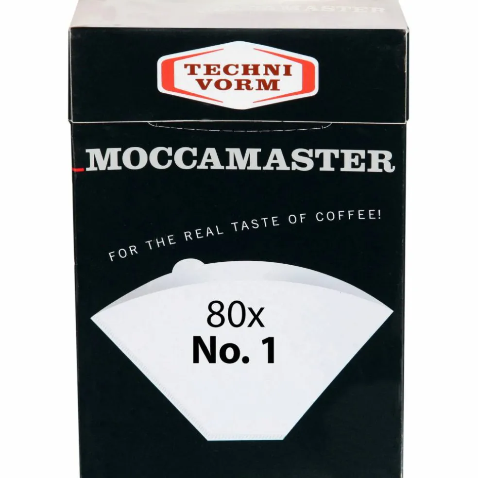 Kaffefilter størrelse 1x1 80 stk