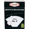 Kaffefilter Størrelse 1x4 100 stk