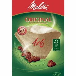 Kaffefilter 1x6/40