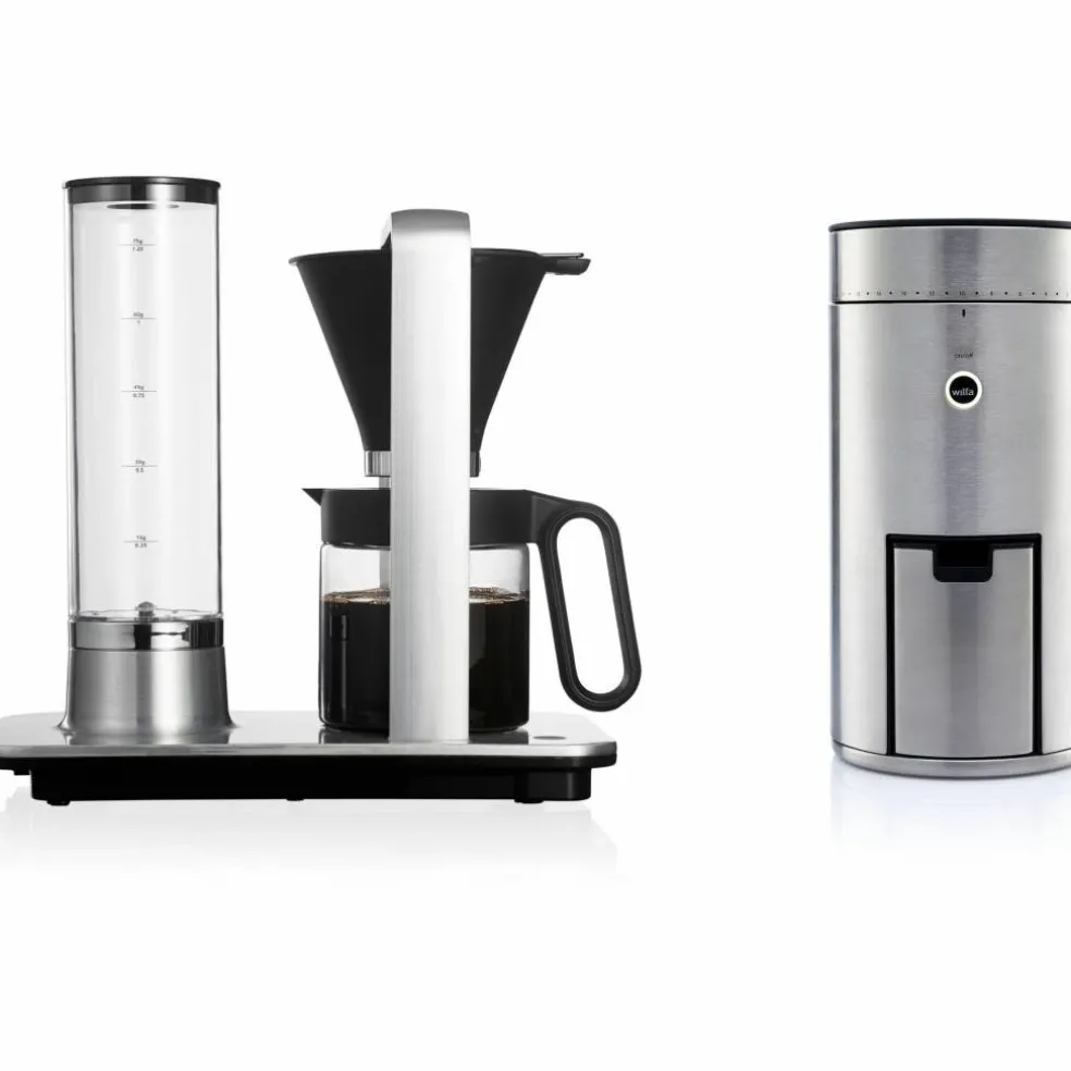 Kaffemaskin WSP-2A og kaffekvern WSFBS-100S