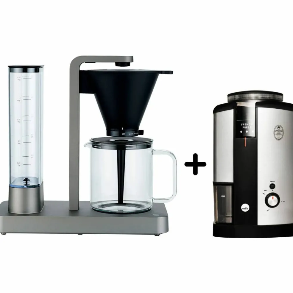 Kaffetrakter CM7T + kaffekvern WSCG2