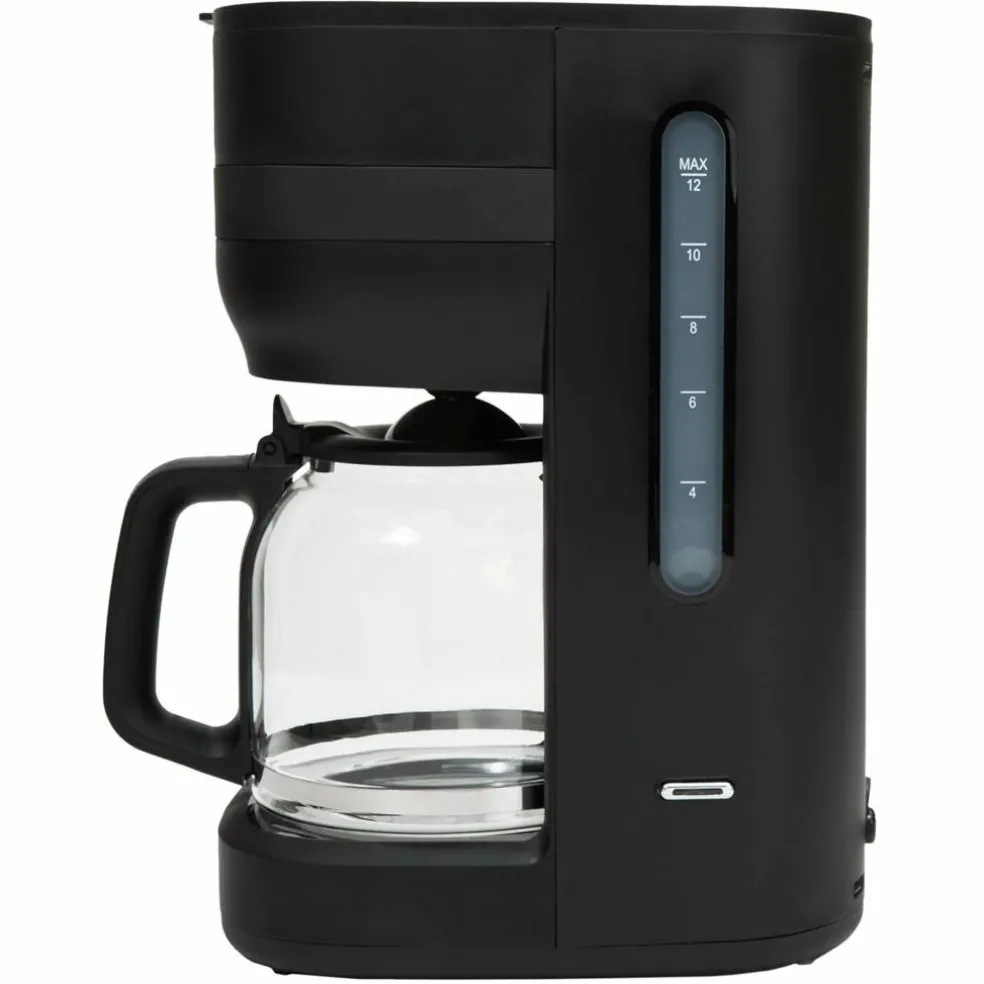 Kaffetrakter 1,5 liter, matt svart