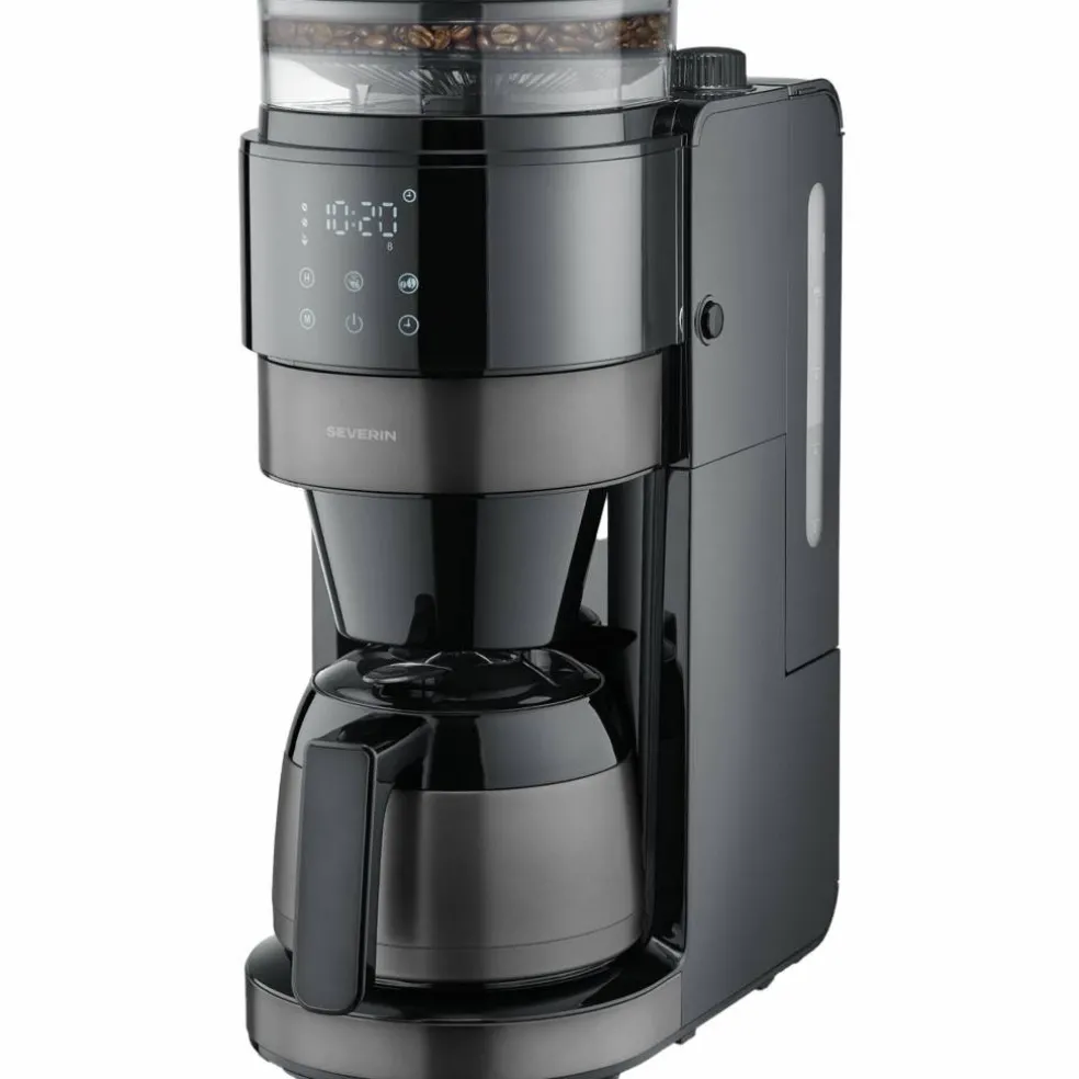 Kaffetrakter med kvern og termokanne