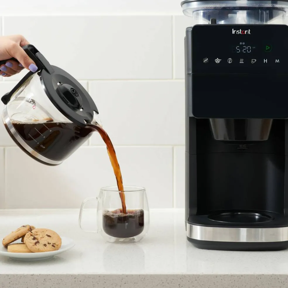 Kaffetrakter, svart