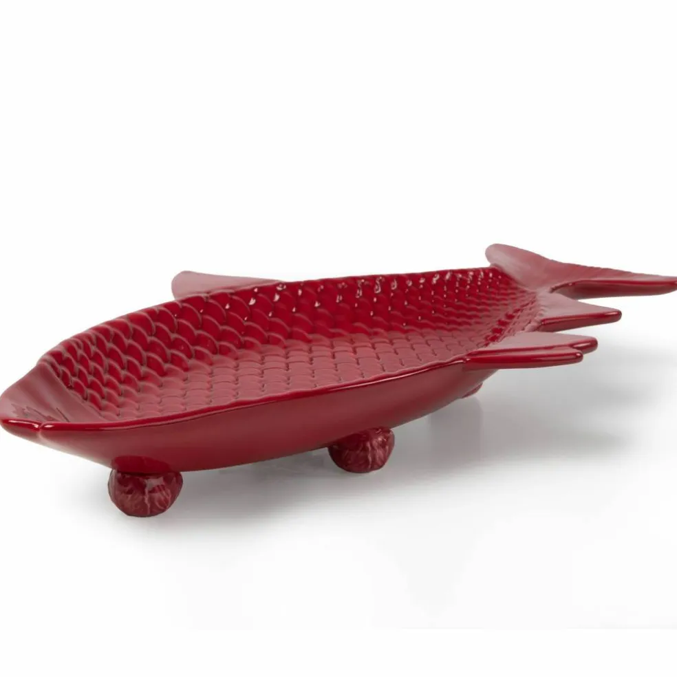 Kai fat 36 cm, vinrød
