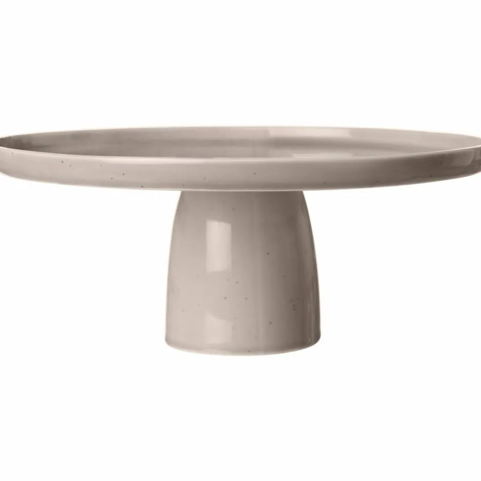 Kakefat i porselen 27 cm, sand
