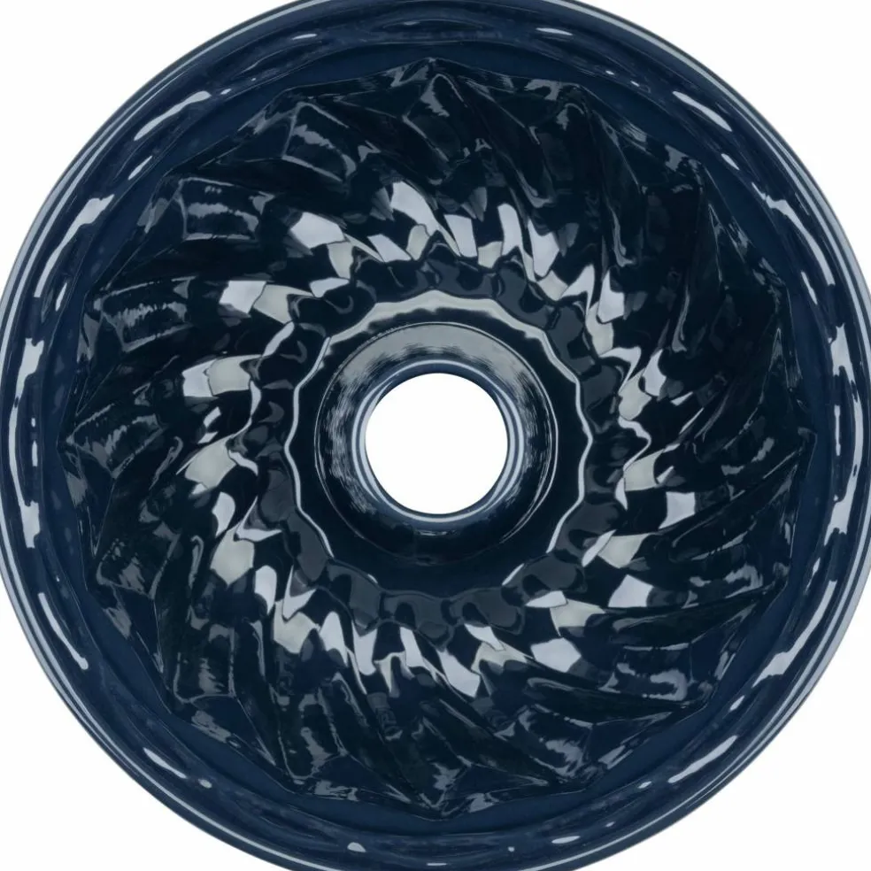 Kakeform 22 cm, emaljert stål