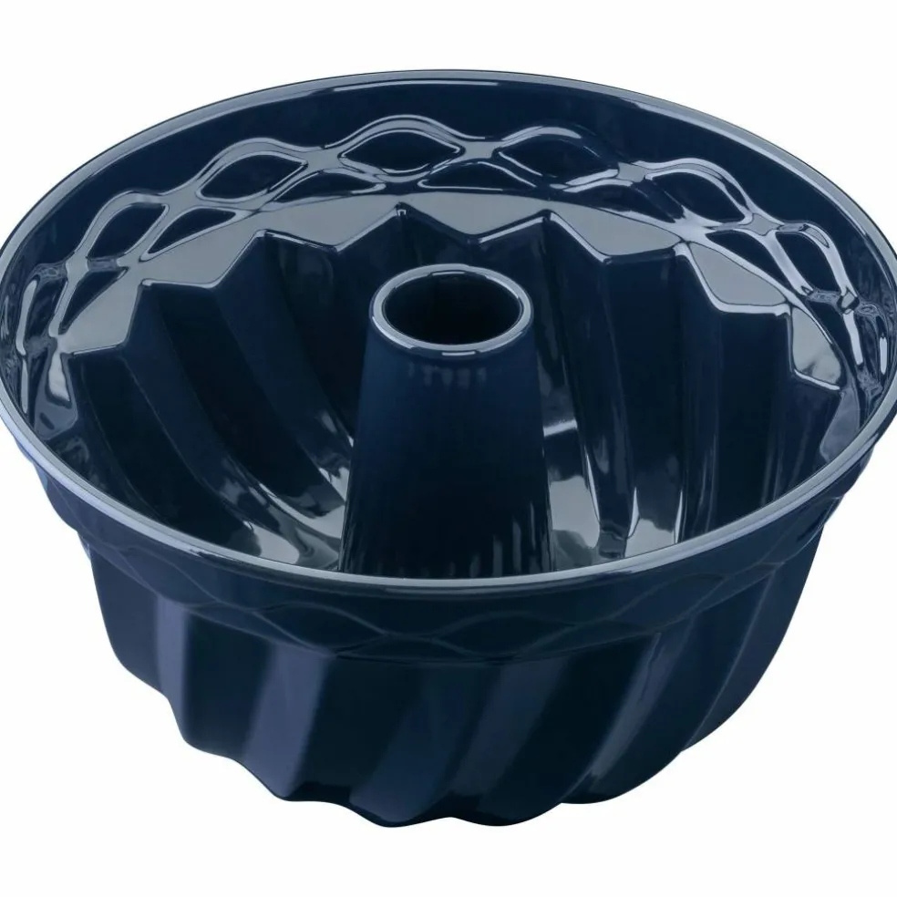 Kakeform 22 cm, emaljert stål