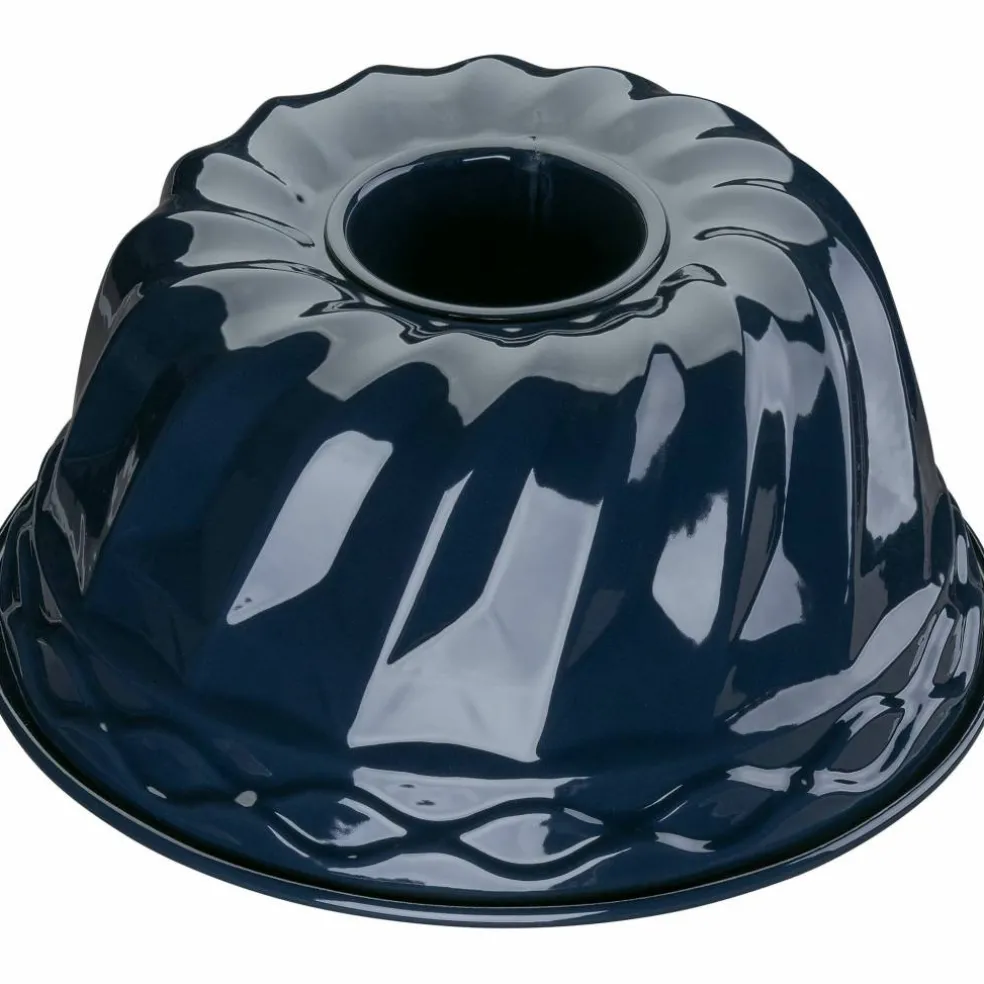 Kakeform 22 cm, emaljert stål
