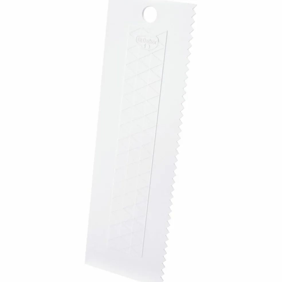 Kakekam 23 cm, hvit