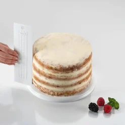 Kakekam 23 cm, hvit