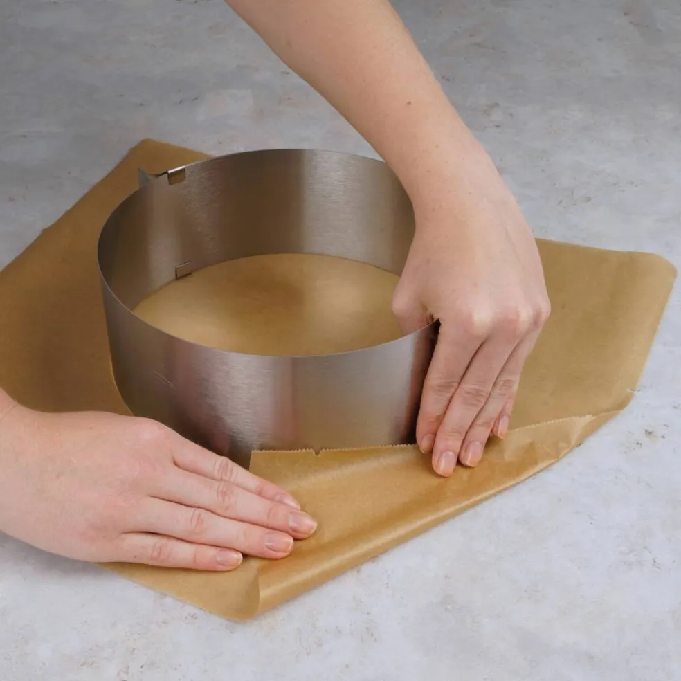 Kakering 16-30 cm, rustfritt stål