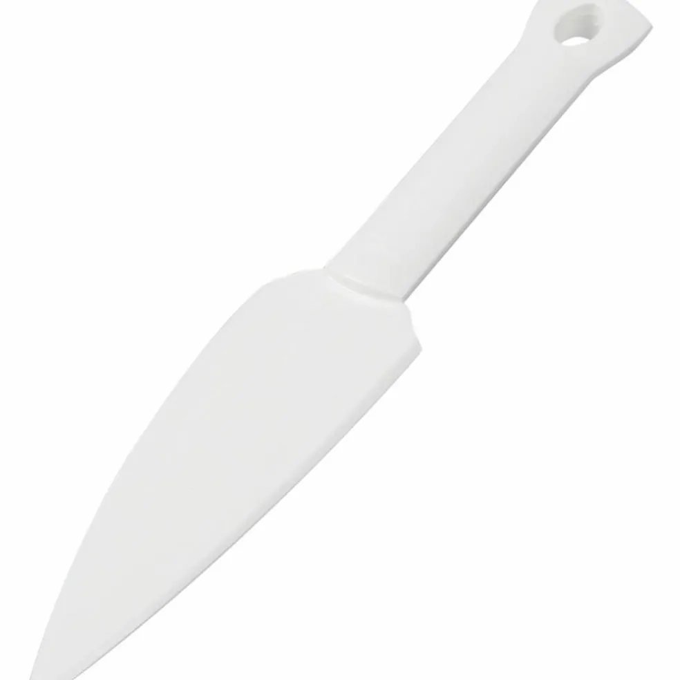 Kakespade 26 cm, hvit