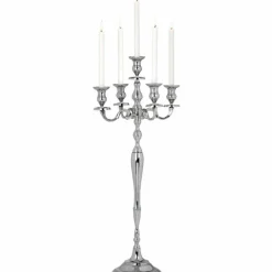 Kandelaber 5-armet Aluminium 100 cm