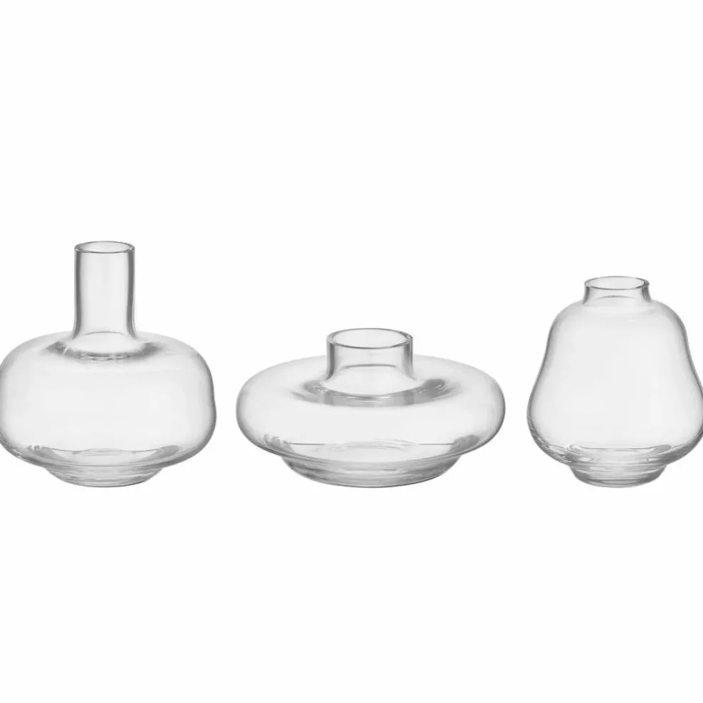 Kappa vase 3-pack, klar