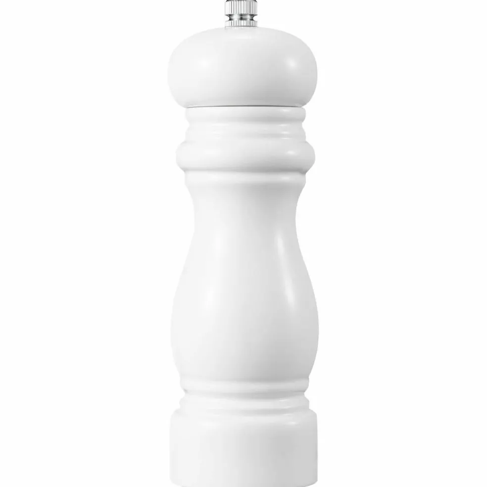 Karou salt-/pepperkvern 15 cm, hvit