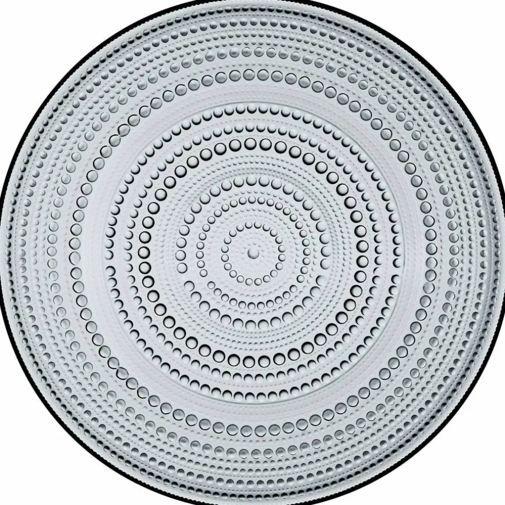 Kastehelmi stor tallerken 31 cm, grå