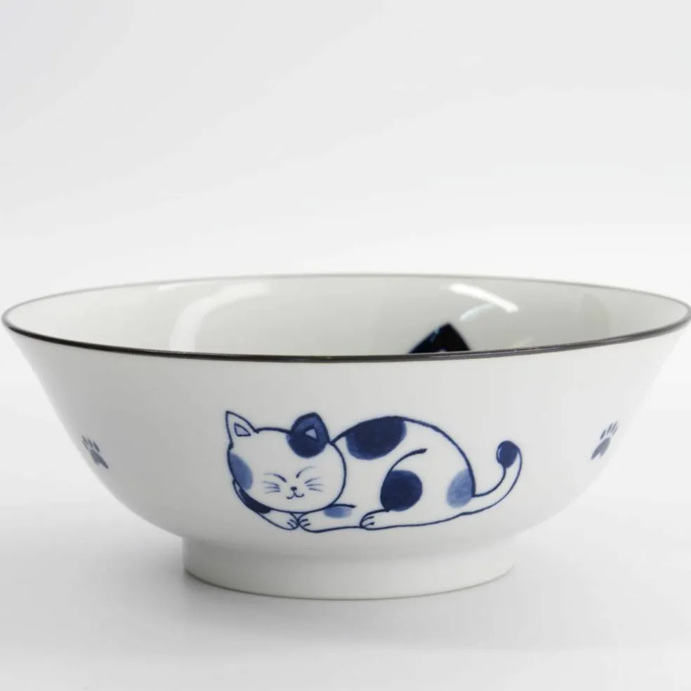 Kawaii Cat Neko ramenskål 1 liter (33417)