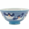 Kawaii Fish Blue skål, 11 cm