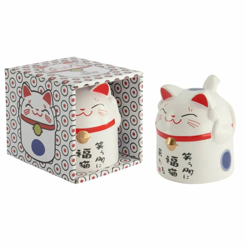 Kawaii Lucky Cat krus, 35 cl, pink