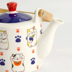 Kawaii Lucky Cat tekanne 800 ml