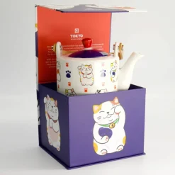 Kawaii Lucky Cat tekanne 800 ml