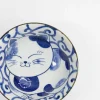 Kawaii Tayo Cat Neko skål 0,5 liter, blå/hvit (33415)