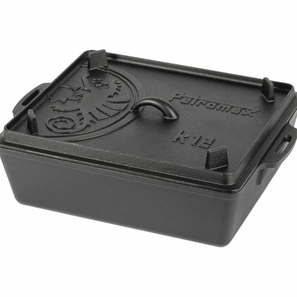 K12 brødform med lokk 40x30 cm, støpejern