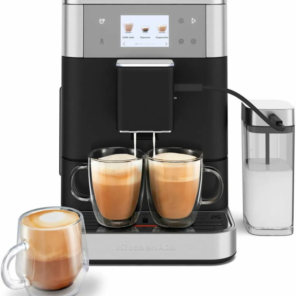 KF7 espressomaskin, cast iron black