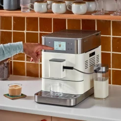 KF7 espressomaskin, cast iron black