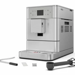 KF6 espressomaskin, rustfritt stål