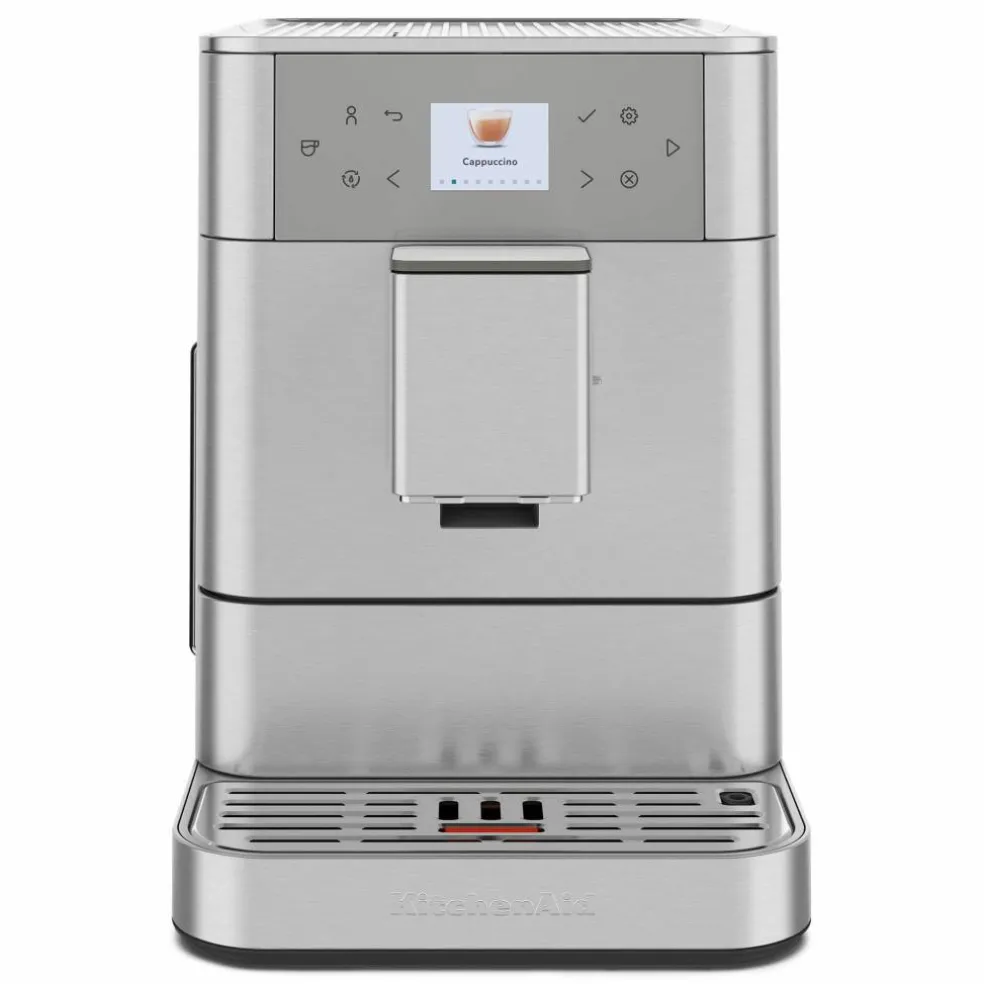 KF6 espressomaskin, rustfritt stål