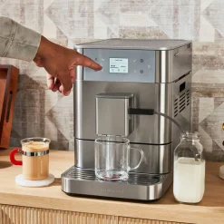 KF6 espressomaskin, rustfritt stål