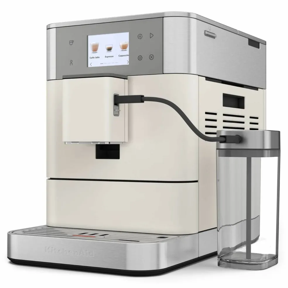 KF7 espressomaskin, rustfritt stål