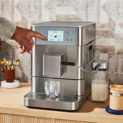 KF7 espressomaskin, rustfritt stål