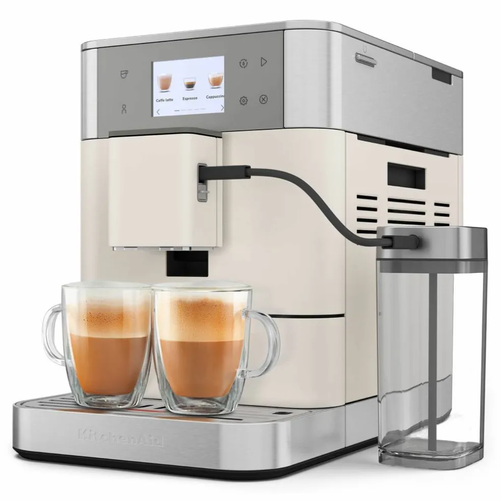 KF7 espressomaskin, rustfritt stål