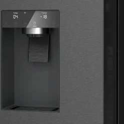 KFI96APEA Serie 6 frittstående kombiskap 183 x 90,5 cm, rustfritt stål
