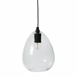 Kiho taklampe medium 20x27 cm, klar