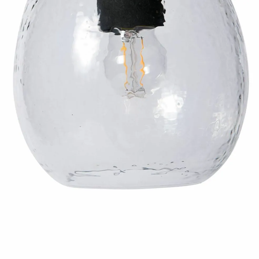 Kiho taklampe medium 20x27 cm, klar