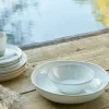 Kiln Green, sett med 4 frokostskåler