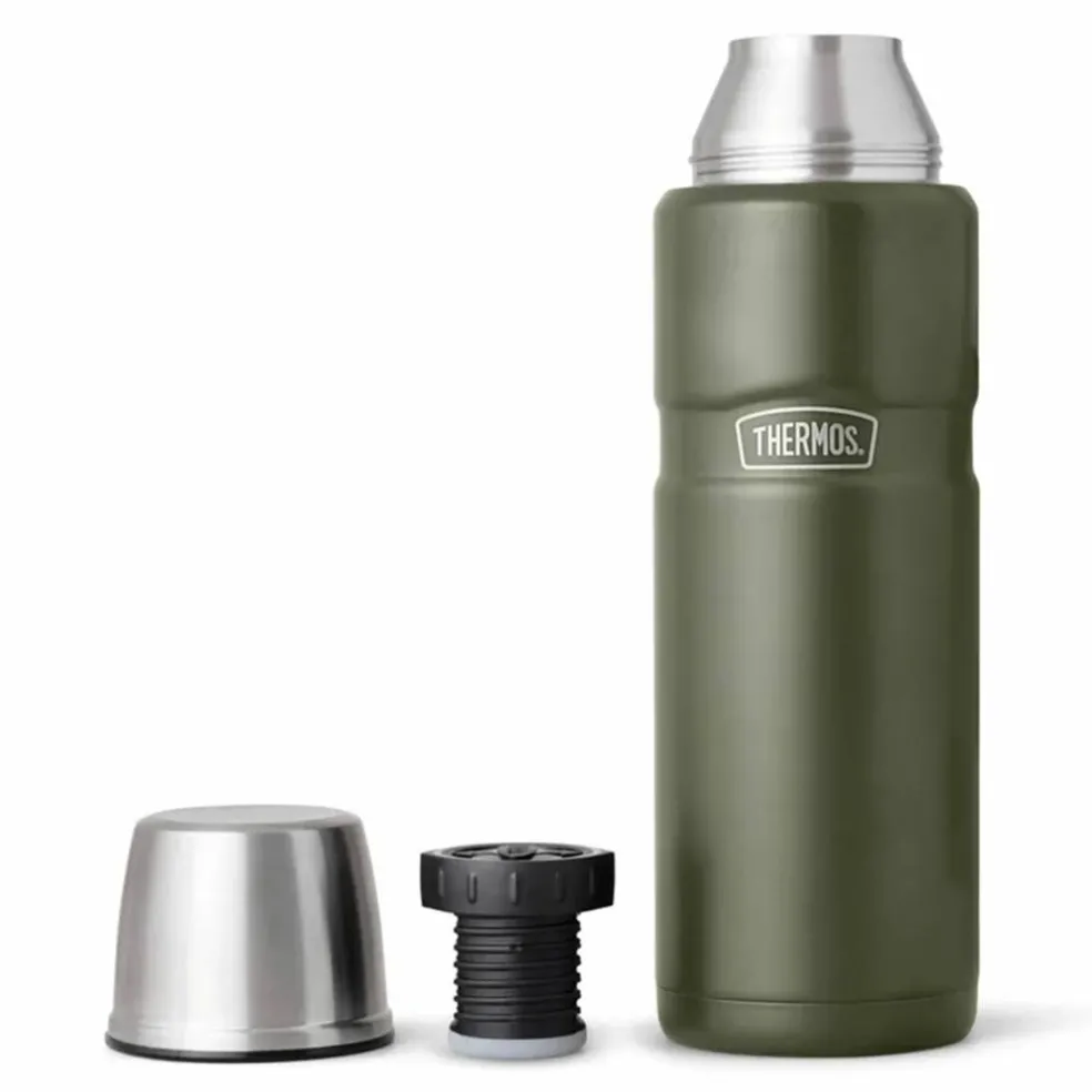 King termoflaske 1,2 liter, mosegrønn