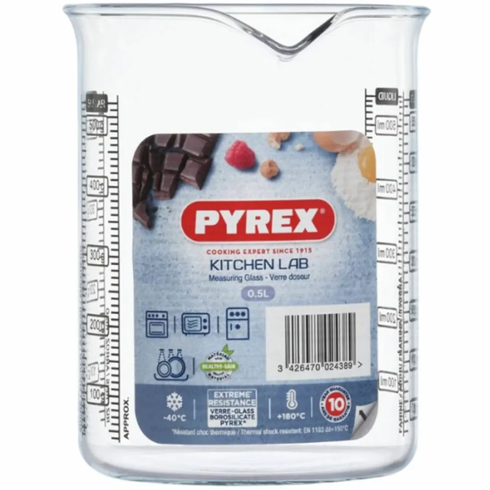 Kitchen Lab målebeger 500 ml, glass