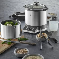 Kitchen Minis riskoker med to-go lokk