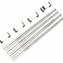 Kito spisepinner 4 par, messing
