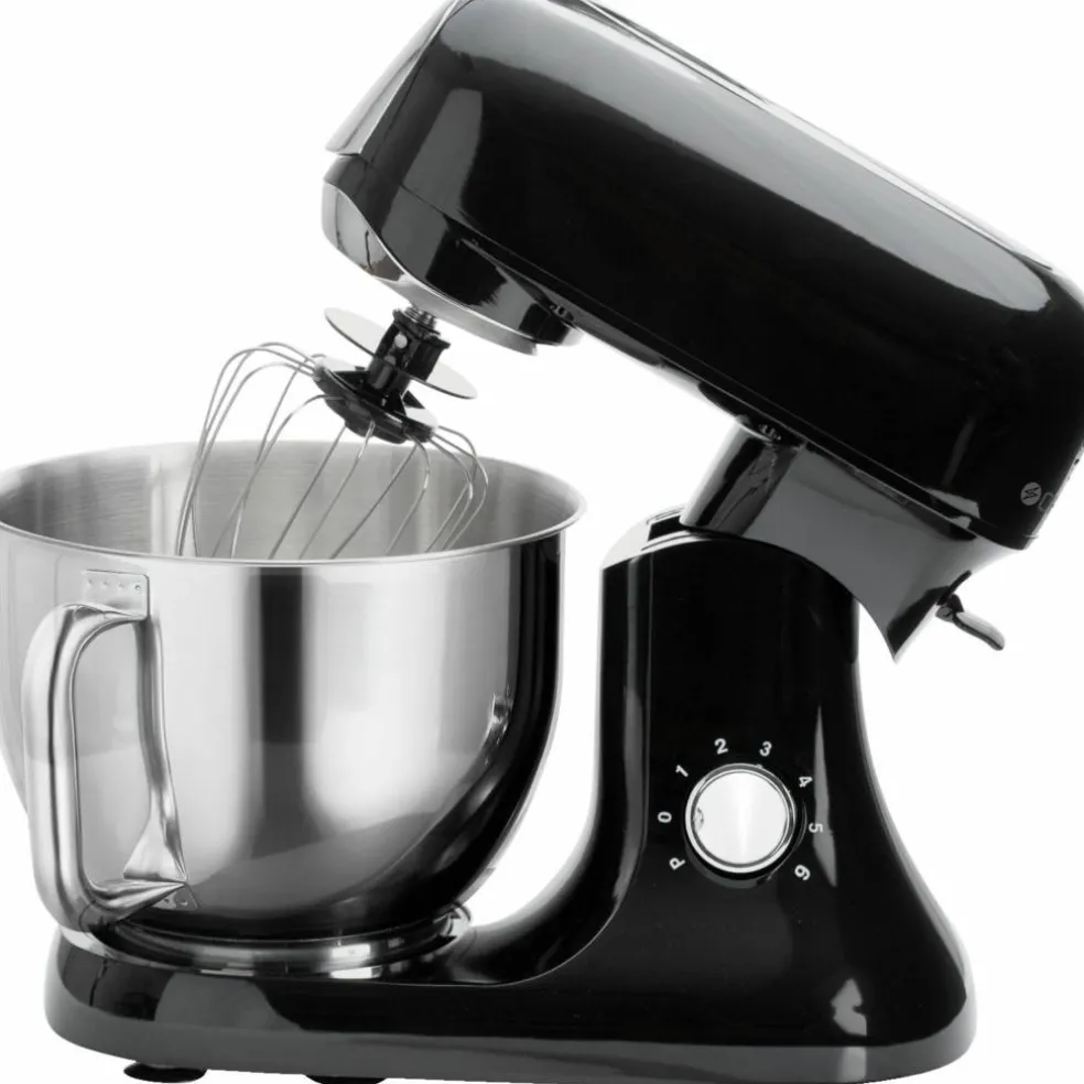 Kjøkkenmaskin Pro 1200W 6L Shiny Black